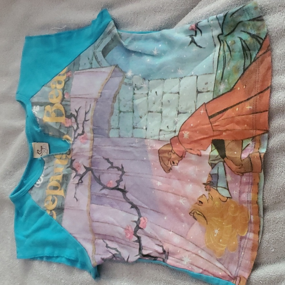 Sleeping beauty t-shirt